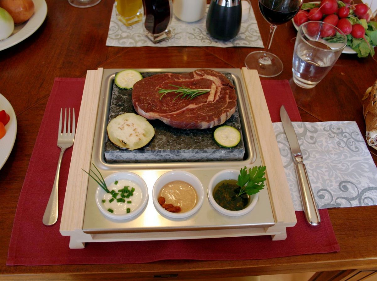 Heißer Stein Catering